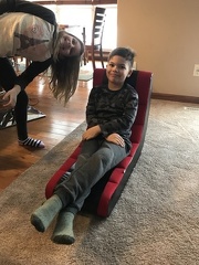 JB likes his new gamer chair